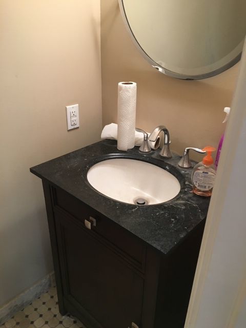 Old powder room
